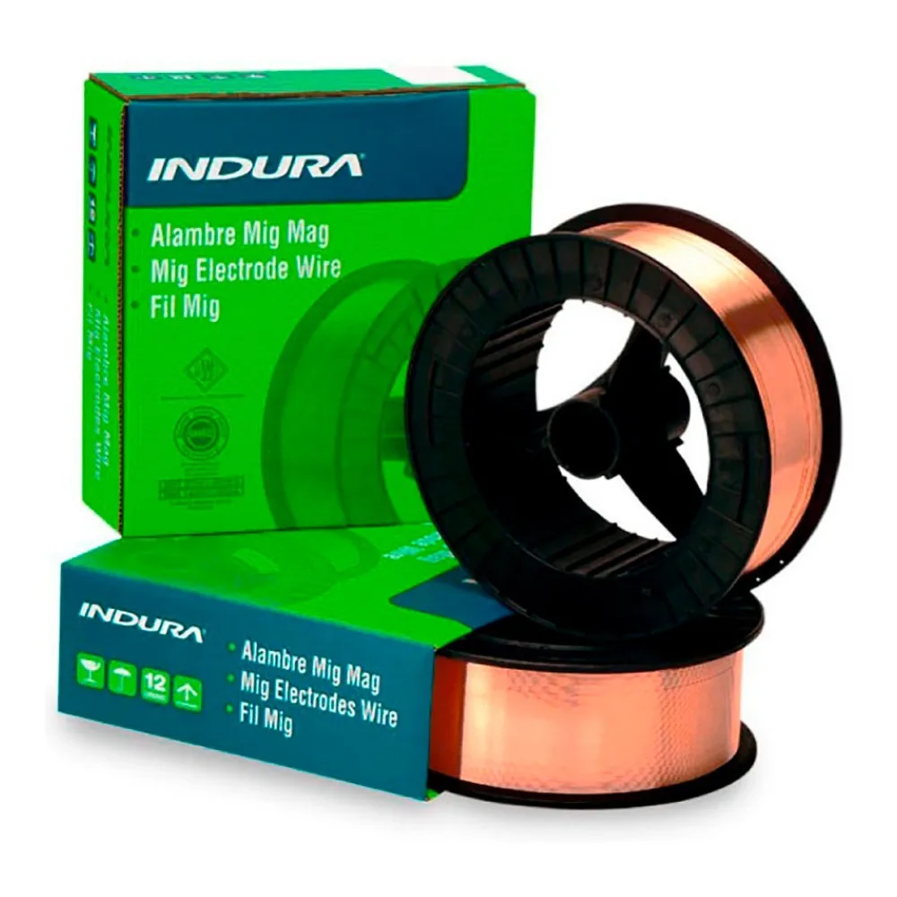 Sold. Mig Indura 0.8 Rollo 15 Kilos (503486)