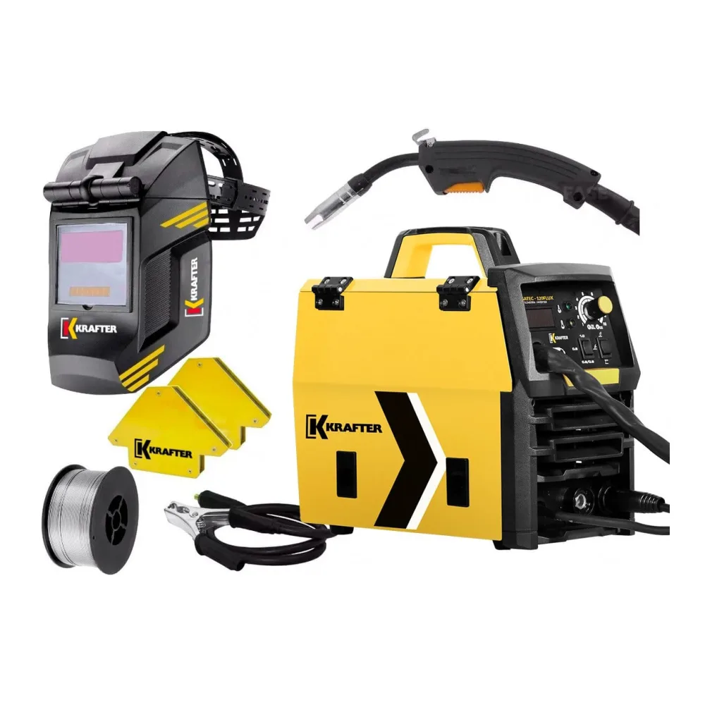 Soldadora Kit Megatec - 120FLUX Krafter