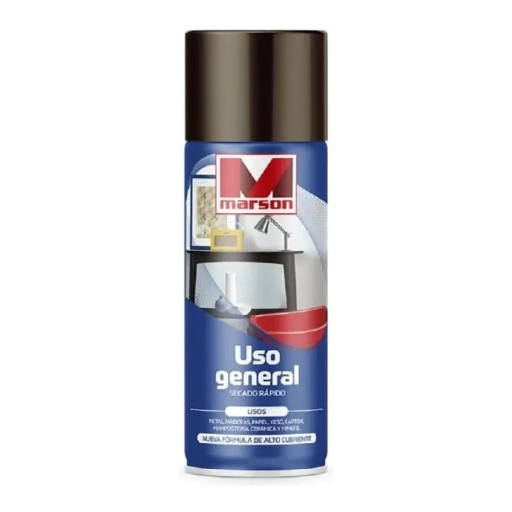 Spray Esmalte Café 350 Ml Uso General Marson