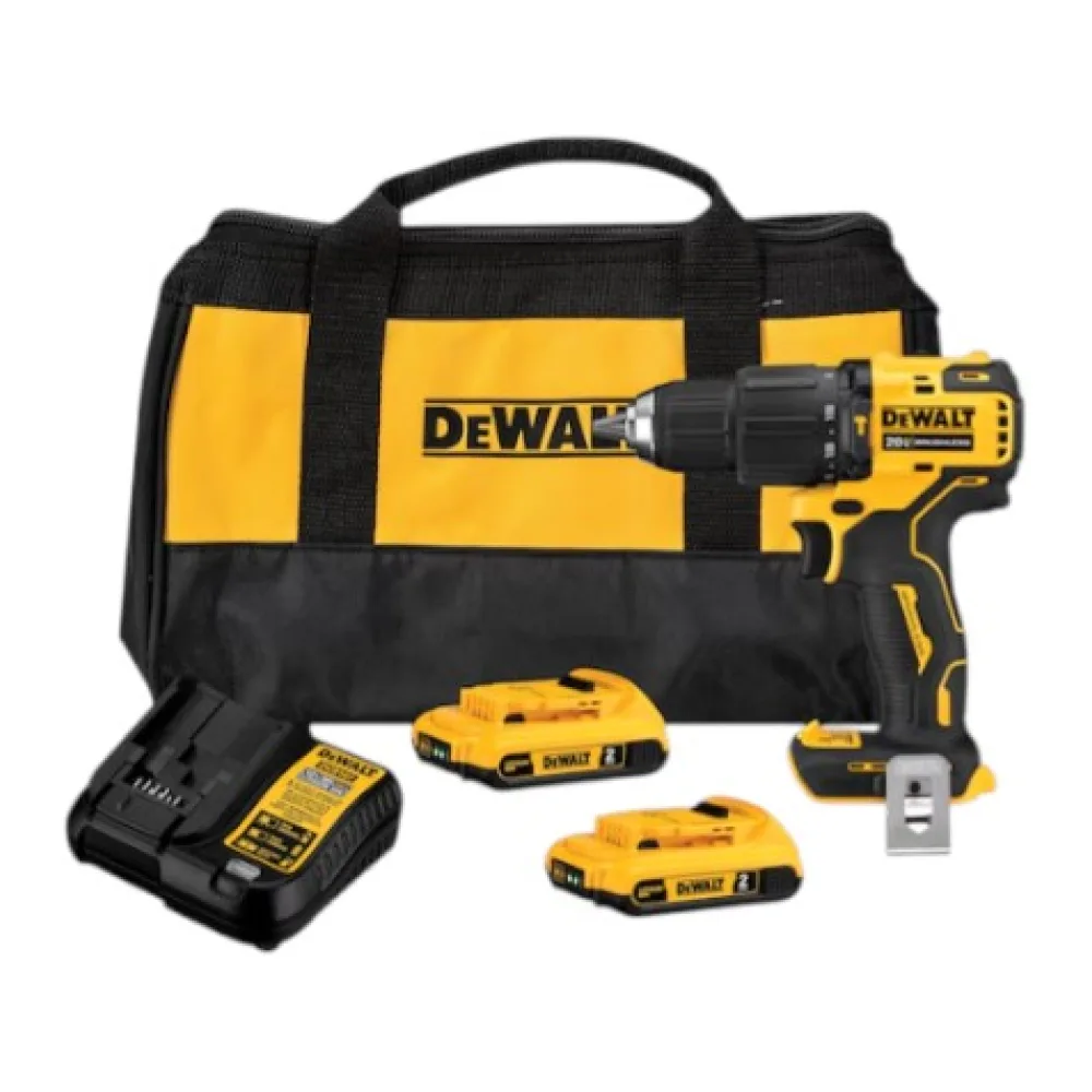Taladro Percutor Inalámbrico 20V DCD709D2-B2 Dewalt