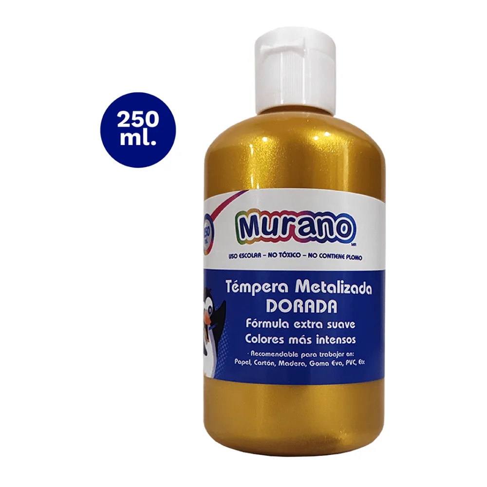 Tempera 250 Ml Dorada Murano