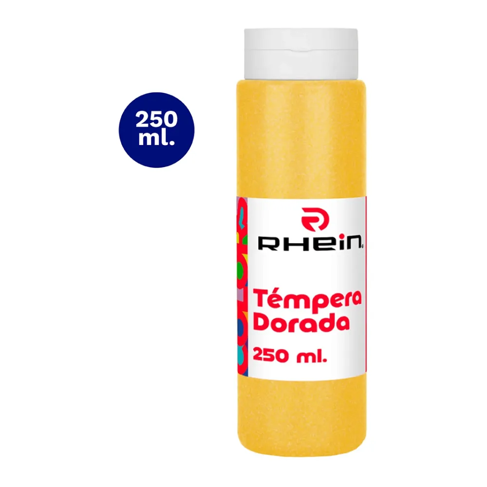 Tempera 250 Ml Dorada Rhein