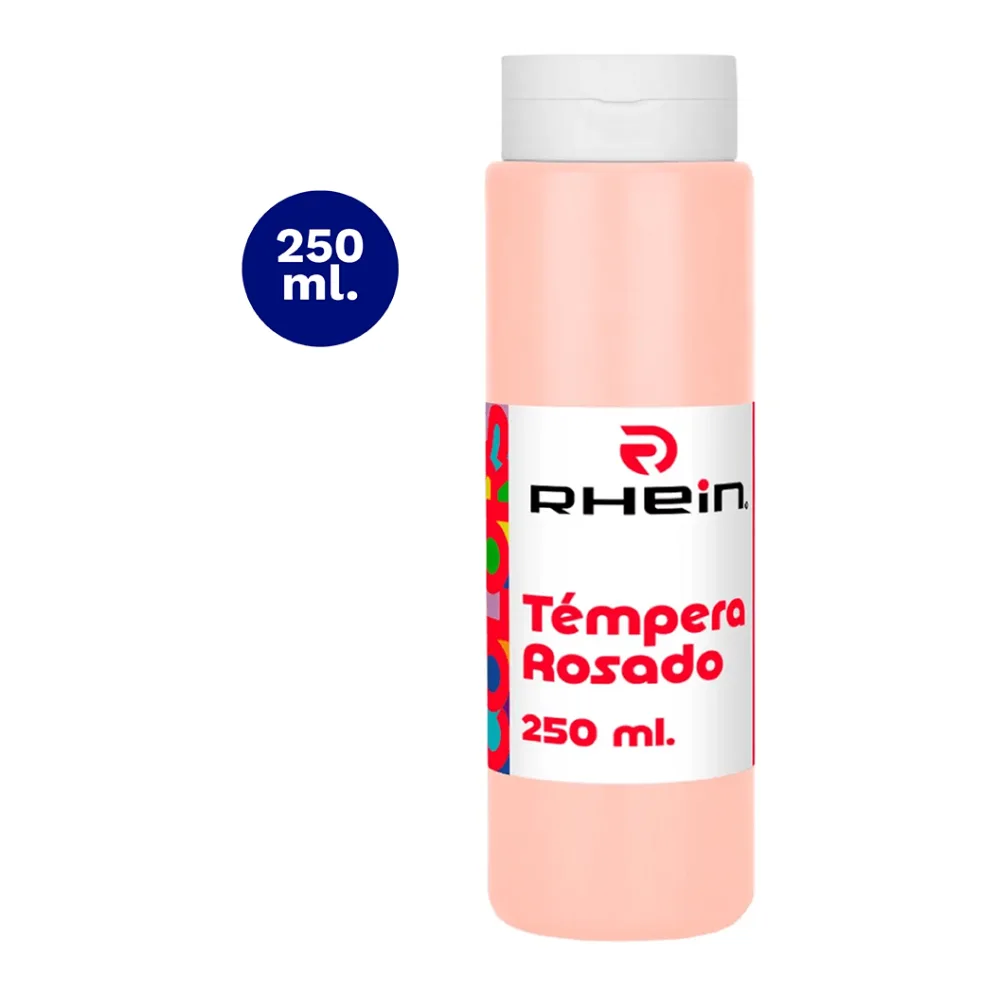 Tempera 250 Ml Rosado Rhein