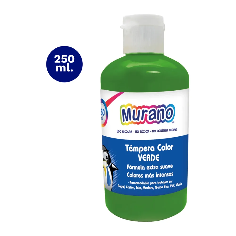Tempera 250 Ml Verde Murano