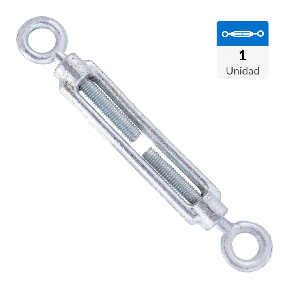 Tensor Ojo-ojo 3/16" Acero Gris Fixser