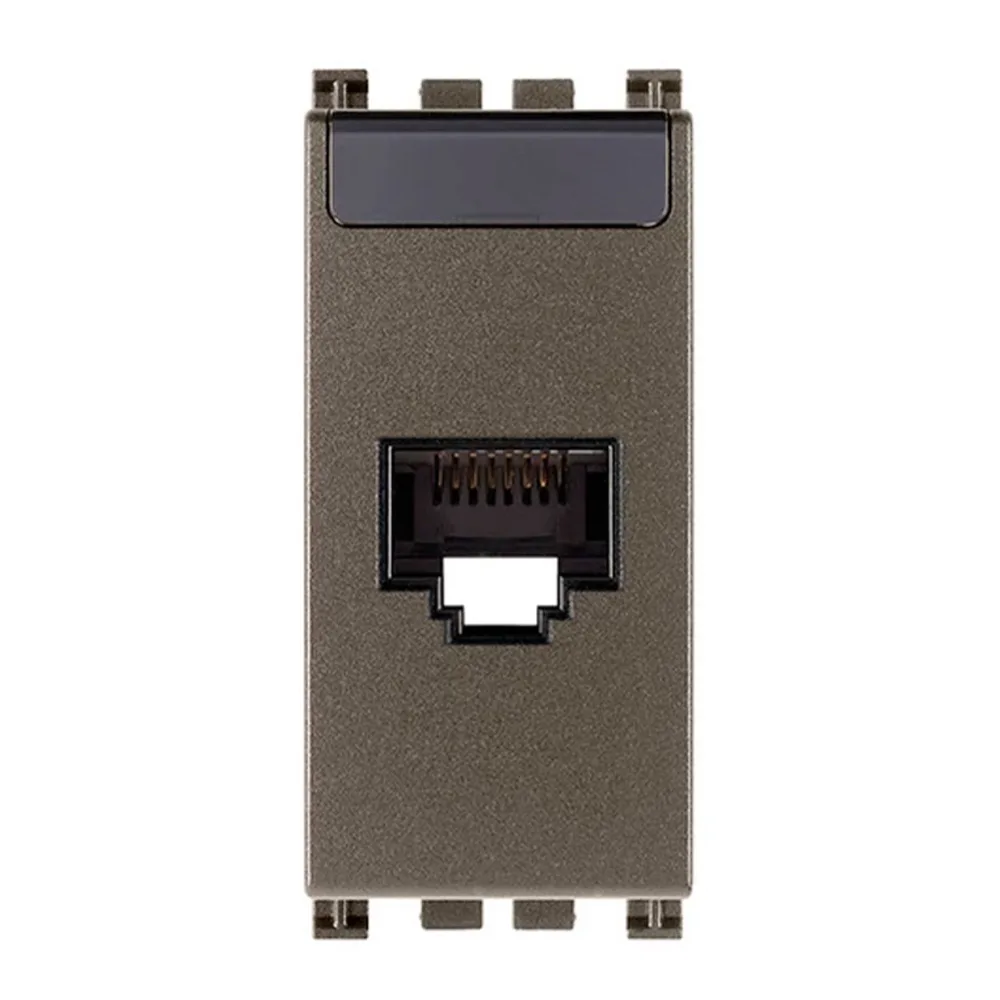 Toma RJ45 Netsafe CAT5E Utp Metal 1933976 Vimar