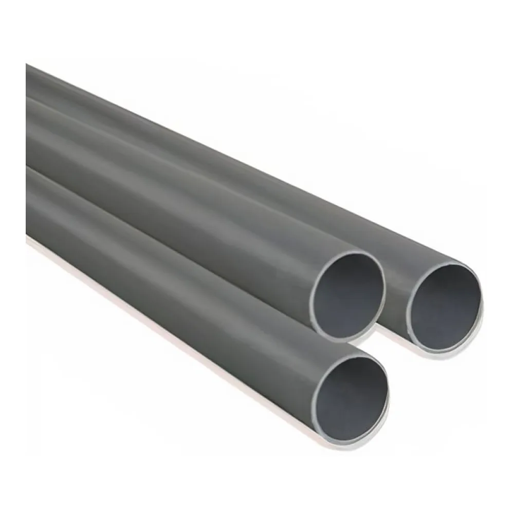 Tubo Pvc Sanitario Gris 40MM 6 Metros