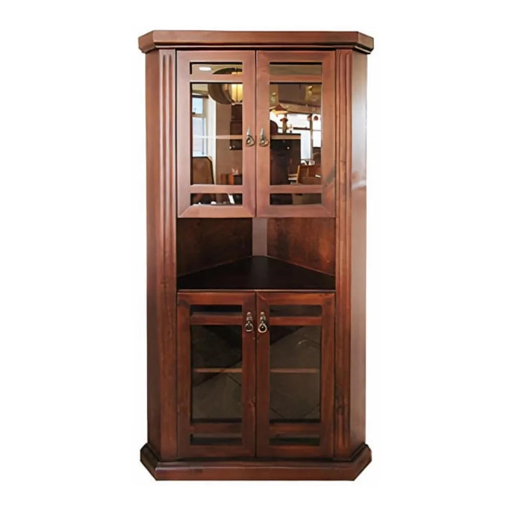 Vitrina Esquinero Maxi 4 Puertas Muebles Santa Ana